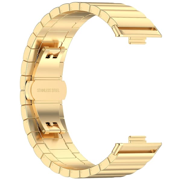 En Perle Rustfrit Stål Rem Til Huawei Watch Fit 3 Gold