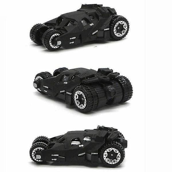 Sæt med 6 Batmobile metal billegetøjskøretøjer nul ingen