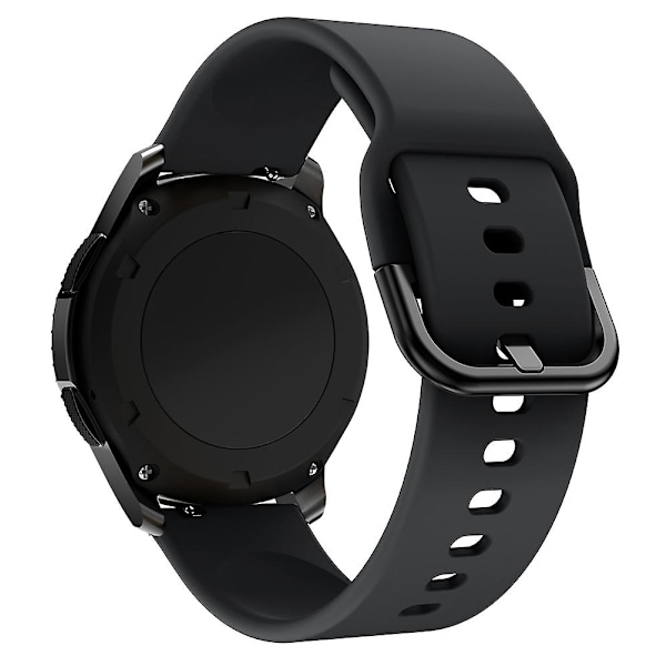 22mm för Huawei Watch Gt2e/gt/gt2 46mm silikonarmband Black