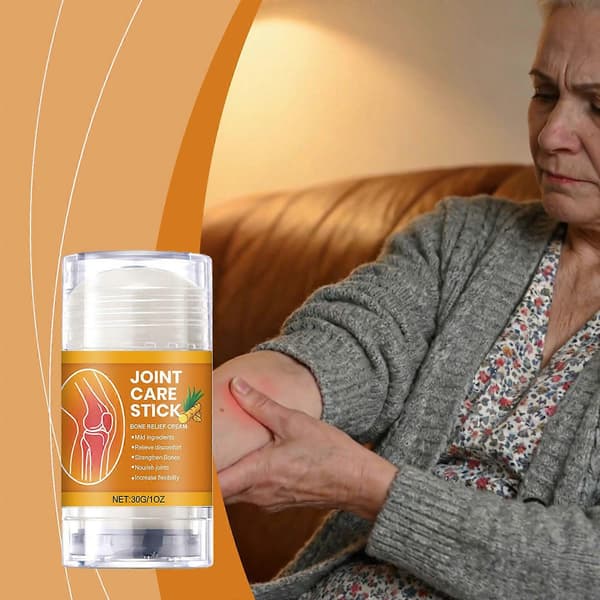Ledvård Comgrass Stick Mild vård Ger näring åt leder Armbåge Knä Daglig appliceringssticka 2PCS