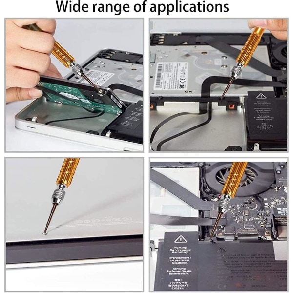 Magnetisk skruvmejsel 5 i 1 Magnetisk multifunktionell handverktyg reparationsverktyg skruvmejsel kit för iPhone, bärbar dator multiverktyg flasköppnare verktyg skruvmejsel