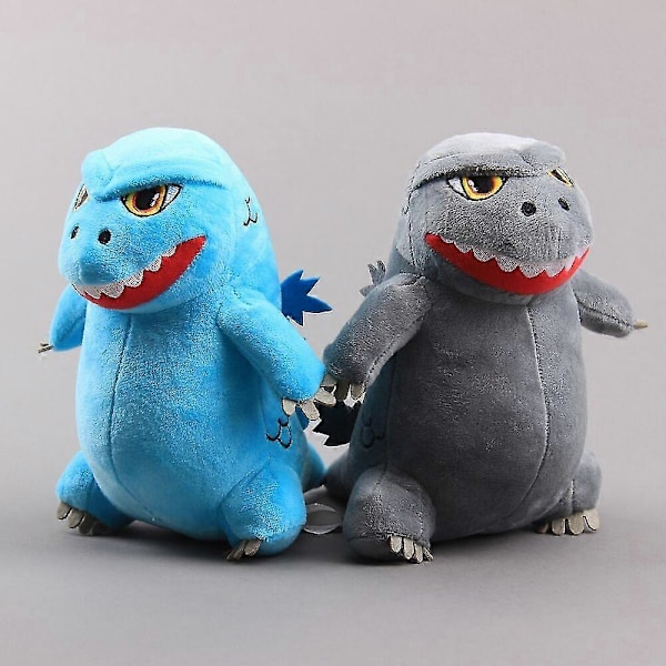 King Monster Godzilla Plyslegetøj Blødt Fyldt Dyr Dukke 8' Figur Ki PHE80 2 Pieces