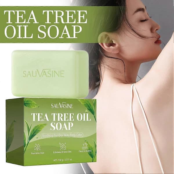 SAUVASINE Tea Tree Oil Sæbe 100g