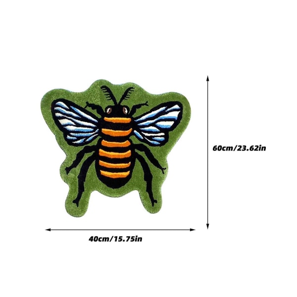 Highland ko dør måtte skridsikker modstå snavs dør tæpper til hoveddøren, udendørs indgang veranda måtter med skridsikker gummibagside C-Bee 40x60cm