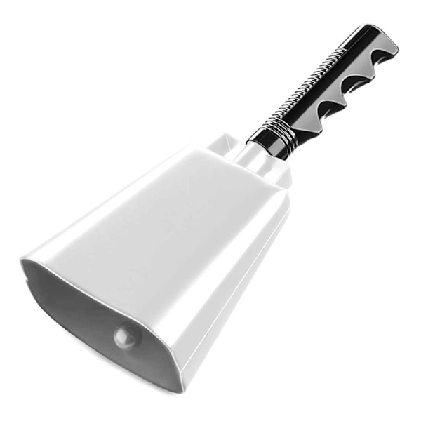 Handgjord metallko med ergonomiska handtag för sportevenemang och festivaler White Single
