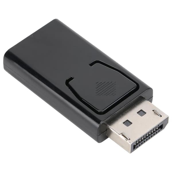 DP Han til HDMI Hun Adapter Konverter til PC Bærbar HDTV Sort Display Port Grænseflade