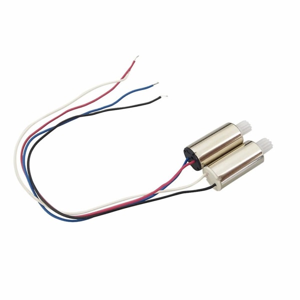 2 stk. motor til Syma X23 X23W fly reservedeler drone revers motor