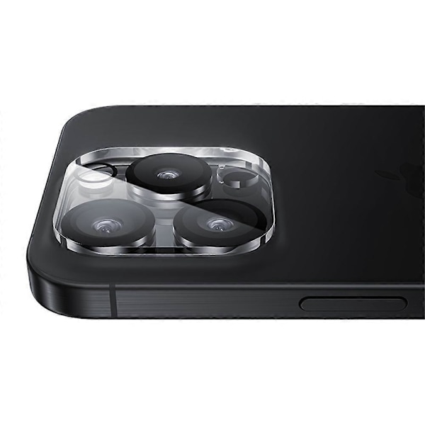 BENKS For iPhone 16 Pro Max 16 Pro Kameralinsebeskytter Høy Aluminium-Silisium Glass Linsefilm