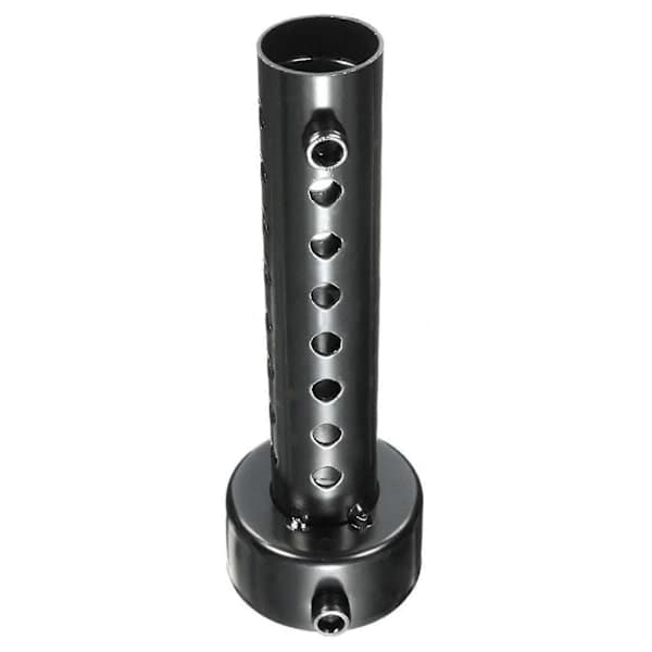 2x Universal Motorcykel Udstødningsrør Lyddæmper Db Killer Silencer 48mm Sort