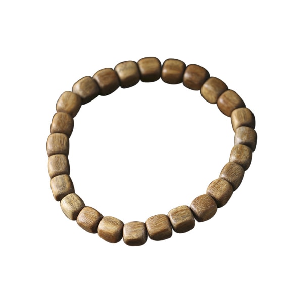 Naturlig logg grønn sandeltre/palisander litterær stil gammel stil av temperament av temperament, Zen, mannlige og kvinnelige enkle vegetariske perle armbånd 373