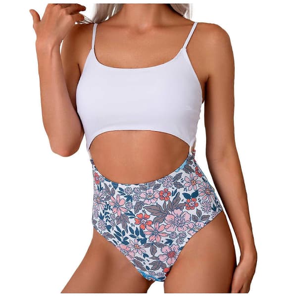 Store badedragter lukkede plus size badetøj kvinders badedragt tankini badedragt egnet L