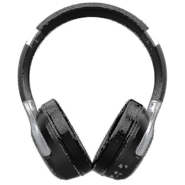 Trådlöst Bluetooth headset Musikskydd (svart guld)
