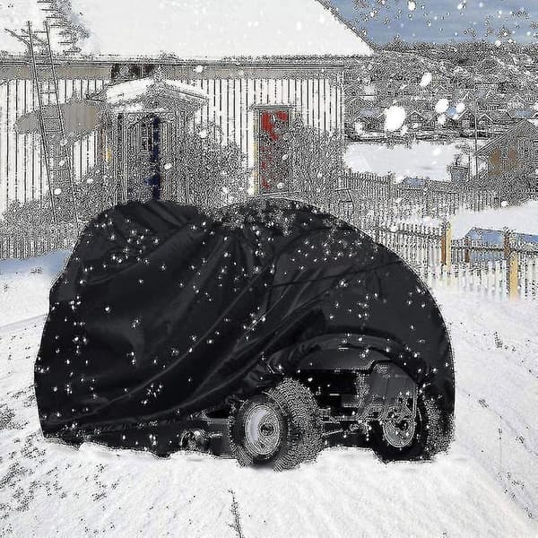 Lawn Mower Cover Waterproof Black Black 140*66*91CM