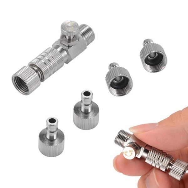 1/8 Airbrush Quick Adapters Disconnect Release Coupling Brush Connector C5h2