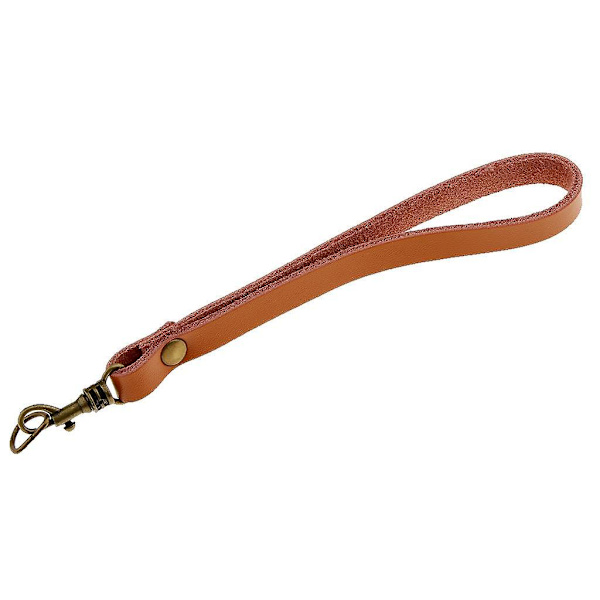 3x erstatning ekte skinn håndledd clutch håndledd veskestropp Khaki