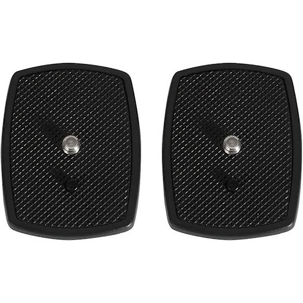 2-pack snabbfäste för stativ, snabbfäste för kamera, snabbfästeadapter, med standard 1/4\" skruv, med ring, för Sony Vct-d580r