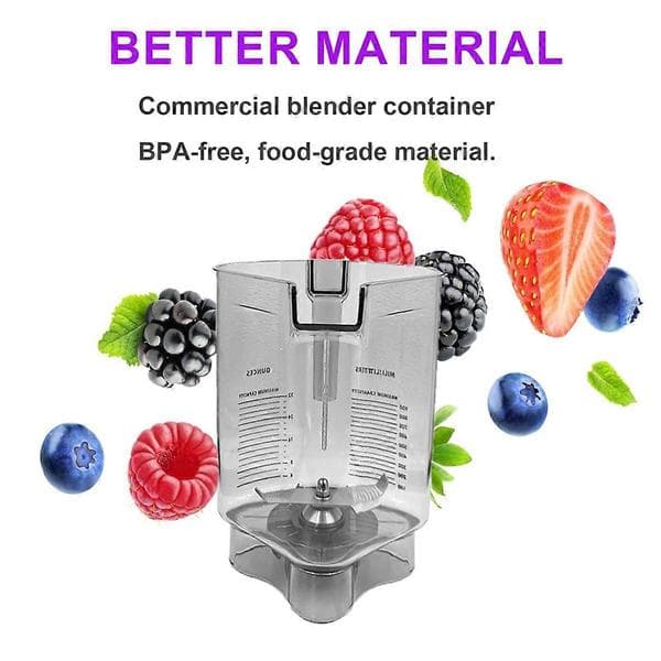 48oz Blender Kande Passer Vitamix the Quiet One VM0145, BarBoss, Drink Machine Advance og Touch & Go Commer