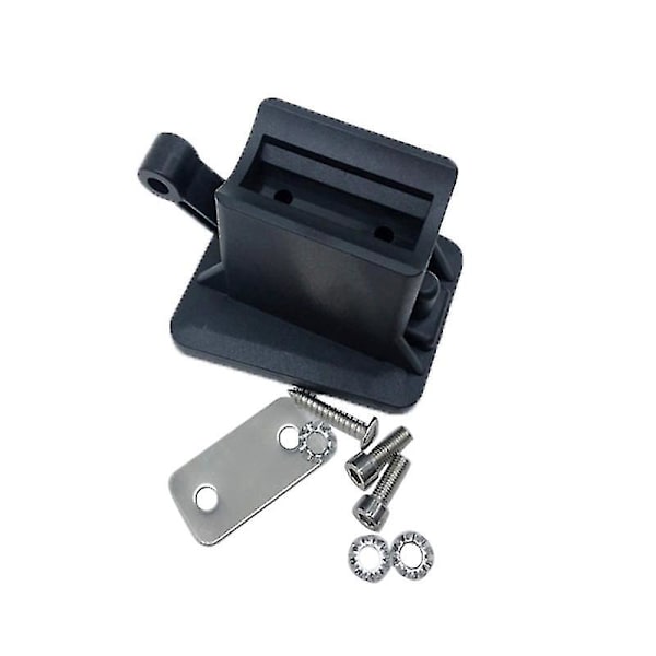 Folding Bike Front Carrier Block Cykelkurv Stativer til Cykel S Bag Carrier Block Bag Rack Black