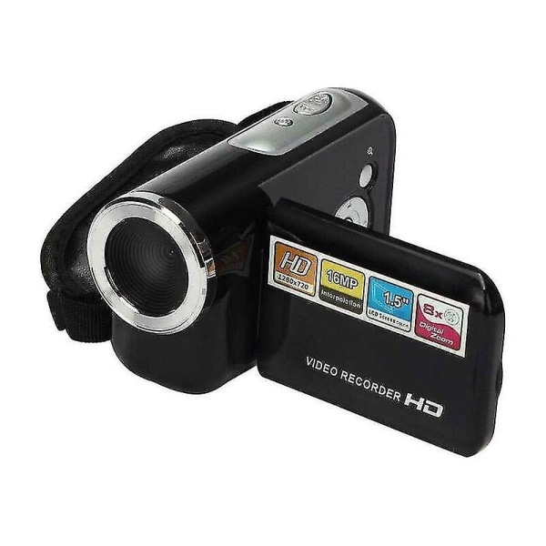 Färgglad videokamera Videokamera, HD 1080p videokamera 16,0 Mp 2,0 tum LCD-skärm Digital videokamera 8x digital zoom Pausfunktion Videoinspelare