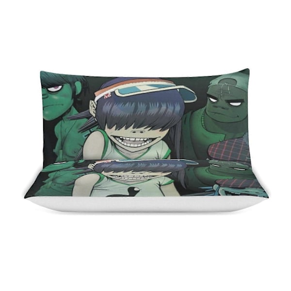 x460 Gorillaz 3-delat Sängklädesset Varmt Och Bekvämt Mjukt Påslakanset med 1 Påslakan Och 2 Örngott för Sovrum b460 200x200cm 78x78in