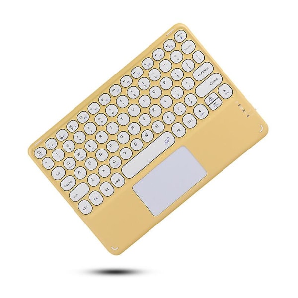 Velsignet Ipad 10.2-2019 Magnetisk Touch Keyboard Holster Med Mus