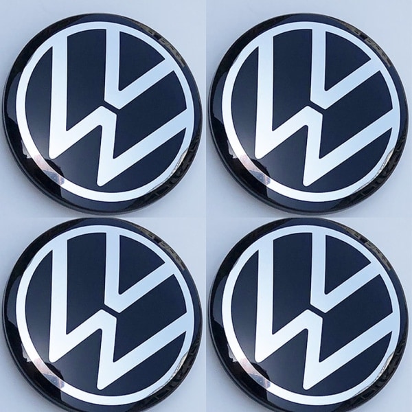 4 stk Nye Speil (65mm) Erstatnings Navkopper Volkswagen Passat Deksel