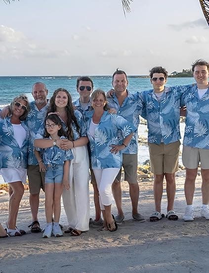 Hawaiiskjorter til mænd med korte ærmer og knapper