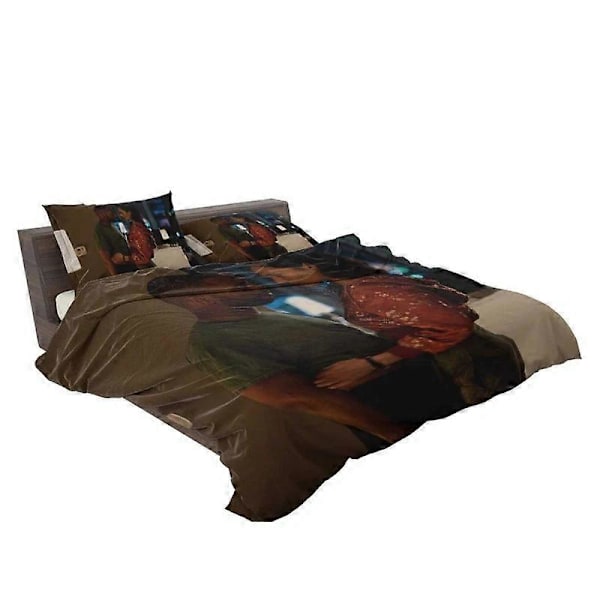v4502 Sengetøy Triple Movie Chiwetel Ejiofor Gal Gadot Dynetrekksett Sengeteppe Sengetøy IU4502 135x200cm 53x78in
