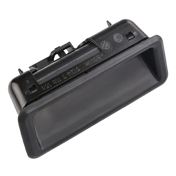 51247118158 Trunk Lid Lock Release Push Button Boot Tailgate Handle Switch for- E60 E90 E91 E92 E92 black