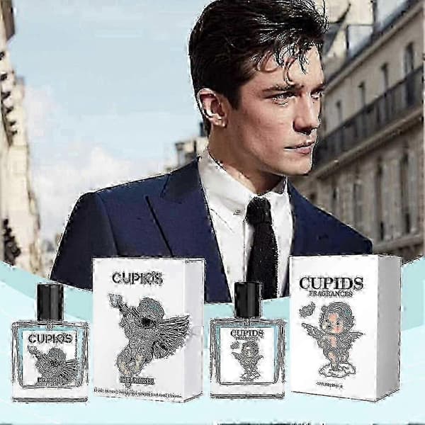 Cupids Hypnosis Cologne för män, 50ML Cupids Feromonparfym för män, Långvarig Cupids Doft Cologne Herrparfym