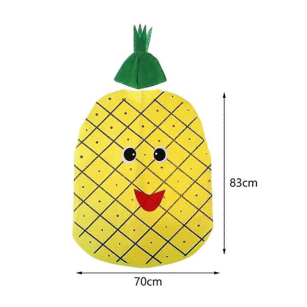 \"Sød Cosplay Kjole til Kvinder til Rollespilsfester og Voksenkostumetilbehør\" Pineapple