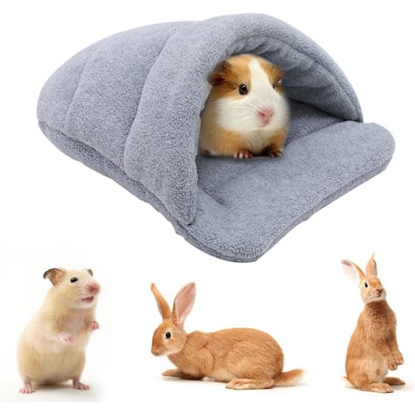 Guinea Pig Bed Hamster Bed Sleeping Bag Cave Nest Cushion Soft Warm Slippers Guinea Pig House Pet Winter Bedding