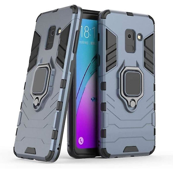 Galaxy A8 (2018) Fodral, Magnetisk Biltelefonhållare Ring 360 Skyddsring Samsung Galaxy A
