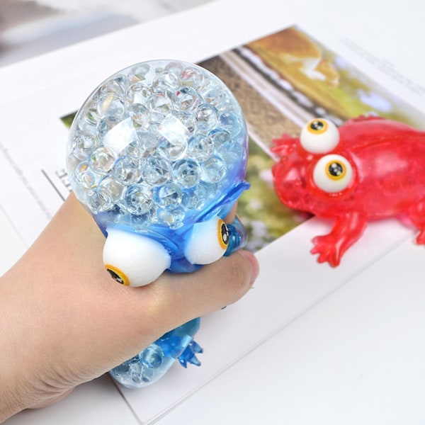 Squishes Squeeze Legetøj Store Øjne Krokodille Blød TPR Fleksibel Druebold Dekompression Klemme Legetøj Dyr Fidget Stress Relief Trick Legetøj Børn Gave