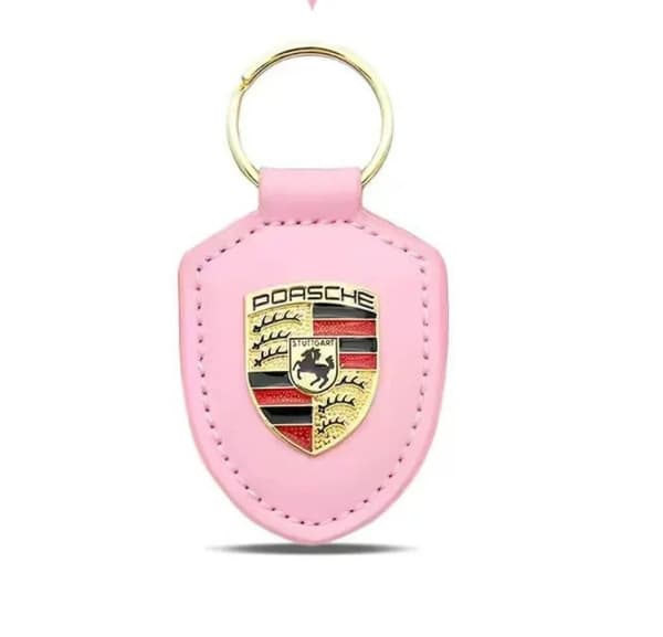 Porsche Nøkkelring C{JSR} Pink