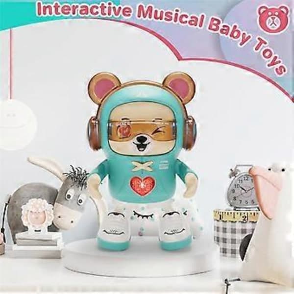 Interactive, with Lights, Music, Dancing, Affectionate Gesture, Funny Crawling Toy for Babies Ages 6-12 Months