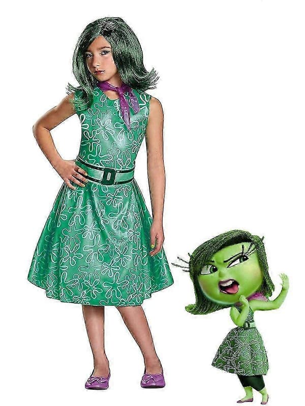 Inside Out 2 Cosplay-asu Juhla-asu Haalari Body Disgust 100