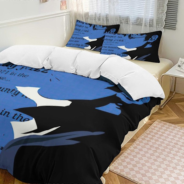 v726 Cowboy Bebop 3-delars Twin Sängset Färgbeständig Mikrofiber io726 240x260cm 94x102in