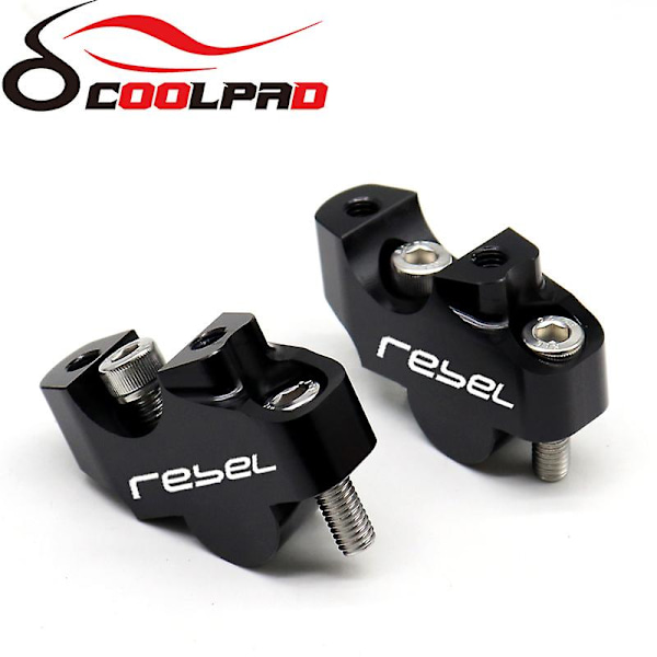 Cm1100 Styrforhøjelse til Honda Rebel Cm Cmx 1100 2021 2022 Cmx1100 Styr Tilbage Flyt Montering Hæv Udvidelse Klemme Adapter Moto