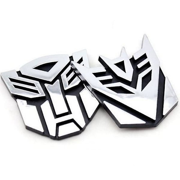 3d-logotypsskydd Autobot Transformers Emblem Badge Graphics Dekal Bilsticker Decepticons