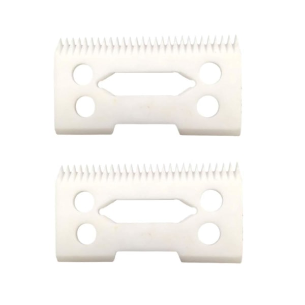 Professionella keramiska klippknivar 2-håls 2-håls klippare Keramiska knivar, ersättningsblad för keramiska klippare (2 st)