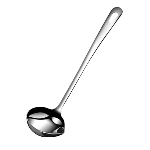 304 Rustfritt Stål Kjøkkensuppe Øse Punch Suppeøse Illuminat