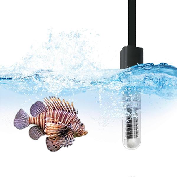 Miniakvarievärmare 25 för 1-10 gallon tank intelligent konstant temperatur 26 grader värmeelement liten akvarium fisk tank sköldpadda tank mini termostat A