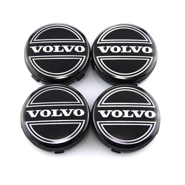 Volvo01 - 64MM 4-pakning Navkapsler Volvo