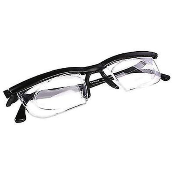 Focus Justerbara Glasögon -3 Till +6 Dioptrier Myopi Glasögon Läsglasögon Justerbar brännvidd Läsglasögon