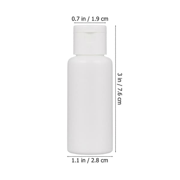 Reseflaskor Lotion Underflaskor för förvaring 30 st plastbehållare