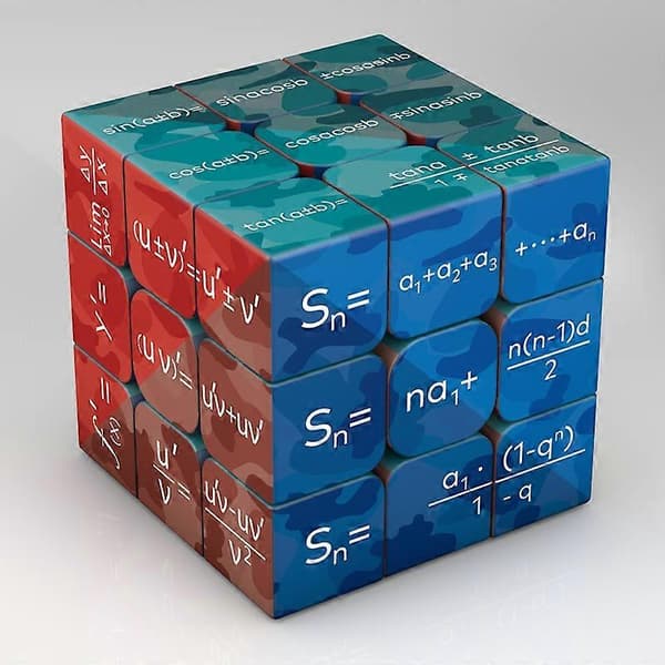 3x3x3 Magisk Pusselkub Matematik Kemi Element Kub Barnpresenter Pedagogiska Leksaker Math2 Math2