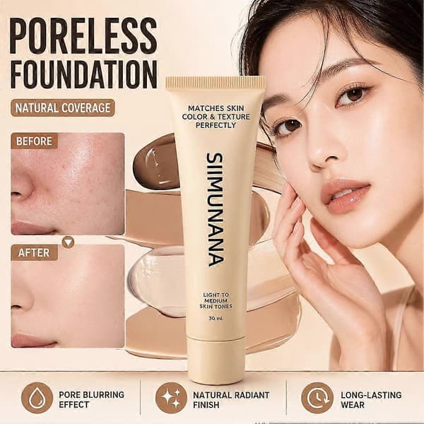 Matcher hudfarge og tekstur perfekt Fargeendrende foundation tube - 30ml / 1.01fl oz Medium Dark