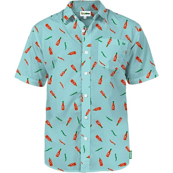 Hawaiiskjorter til mænd, afslappede