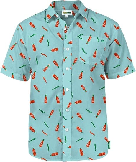 Hawaiiskjortor för män, avslappnade